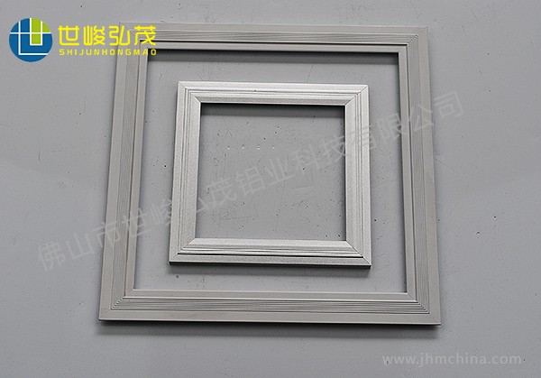 超薄廣告燈箱畫(huà)框鋁型材-6
